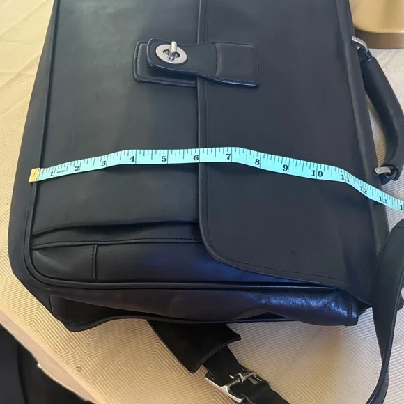 Vintage Coach Y2K Unisex Beekman Messenger/Laptop Shoulder Briefcase - Picture 6 of 15